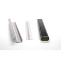 0.7mm thickness Anodized  aluminium profiles for kitchen cabinet furniture aluminum door handle